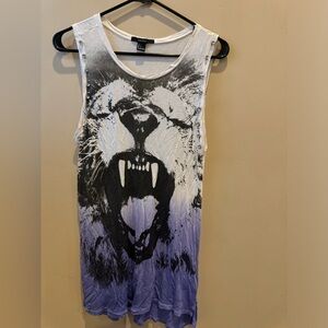 Forever 21 vintage tunic shirt size small